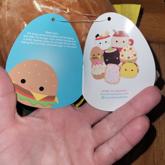 Squishmallows, Carl the Cheeseburger - Picture 3 of 4